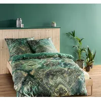 FLEURESSE Mako-Satin Bettwäsche Bed Art S Bristol grün