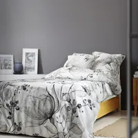 FLEURESSE Bettwäsche Mako-Satin - silber
