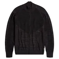 G-Star 3D Biker Zip Through Knitted schwarz M