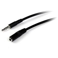 Startech StarTech.com 1m 3,5mm 4-Pol. TRRS-Headset-Verlängerungskabel - Stecker/Buchse