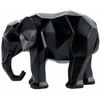 KUNSTLOFT Skulptur, Schwarz, Stein, 1.35x21x15 cm, Dekoration, Skulpturen &