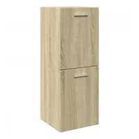 VidaXL Badezimmerschrank Sonoma-Eiche 30x30x80 cm Holzwerkstoff