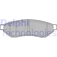 Delphi Bremsbelagsatz, Scheibenbremse LP1946