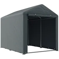 Outsunny Garagenzelt, 1,6 x 2,18 x 1,72 m Lagerzelt