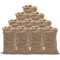 VidaXL Jutesäcke 10 Stk. 65x135 cm 100% Jute 220