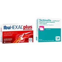  Ibuhexal Plus Paracetamol + Terbinafin 1 A Pharma Nagellack