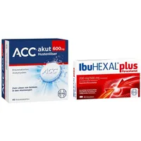 Hexal Ibuhexal Plus Paracetamol + Acc akut 600mg Hustenlöser