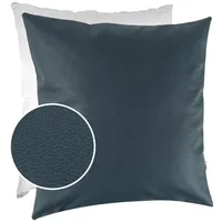Kisska Kissenbezug Kunstleder Dekokissen Sofakissen Leder-Kissenbezüge Kissenhülle Kissen KUMO