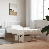 VidaXL Schaumstoffmatratze Weiß 100x210 cm Härtegrad H2 H3