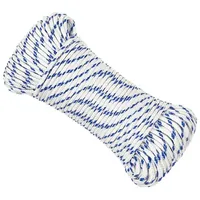 VidaXL Bootsseil weiß 5mm 50m Polypropylen
