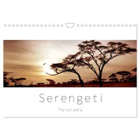 Calvendo Verlag GmbH Serengeti Panorama (Wandkalender 2025 DIN A4