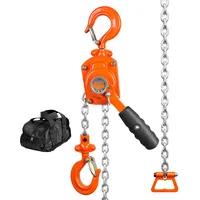 Vevor Mini Hebelzug 0,5T Tragfähigkeit Kettenzug 260N Zugkraft Flaschenzug