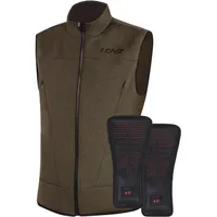Lenz Heat Vest 2.0 beheizbare Weste - Brown /
