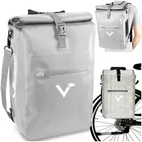 Valkental ValkOne 3in1 Fahrradtasche grau