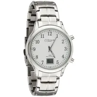 Miraval Funk-Armbanduhr mit Edelstahlarmband Funkuhr 41 mm Edelstahl 20