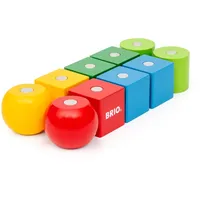 BRIO 63043500 - Magnetische Holzbausteine
