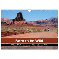 Calvendo Born to be Wild - Mit der Harley