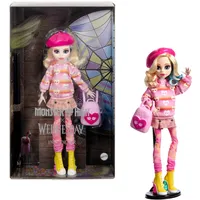 Monster High Wednesday Puppe und Accessoires, Enid Sinclair Sammelfigur