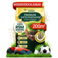 HEIMwert Rasensamen schnellkeimend Sommer und Herbst All Saison -
