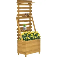 Outsunny Gartenbeet,, Braun,