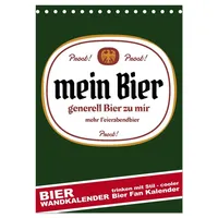 Calvendo BIER Wandkalender -Trinken mit Stil (Tischkalender 2025 DIN