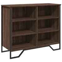 VidaXL Sideboard Braun Eichen-Optik 91x35,5x74,5 cm Holzwerkstoff