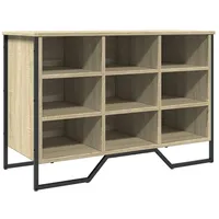 VidaXL Schuhregal Sonoma-Eiche 90x38x61,5 cm Holzwerkstoff