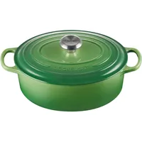 Le Creuset Signature Bräter 27 cm oval bamboo