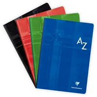 Clairefontaine 5x Adressbuch A4 mit Softcover, 96 Blatt kariert