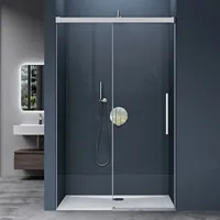 Briloner doporro Duschtür Nischentür dusche Duschabtrennung Duschkabine 130x195cm Duschwand