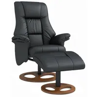 Homcom Relaxsessel mit Hocker, Fernsehsessel, TV Sessel mit Liegefunktion,