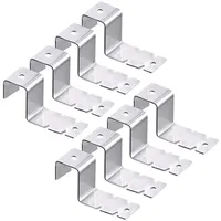 Maximex Fensterhaken 8er Set, für Fensterrahmen bis 1,8 cm