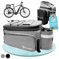 MIVELO - Gepäckträgertasche mit Isolierfunktion erweiterbar 10-20L "Keanu" -