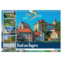 Calvendo Rund um Bayern (Wandkalender 2025 DIN A4 quer),