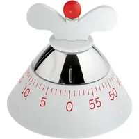 Alessi Kitchen Timer Kurzzeitmesser weiß