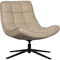 Woood Drehsessel Maudi aus Webstoff, Natur