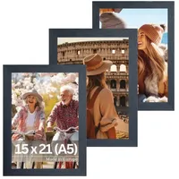 Victor (Zenith) Dix Bilderrahmen modern schwarz 15x20 cm 3er