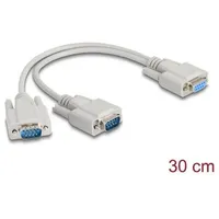 DeLock 67160 VGA Adapter [1x D-SUB-Buchse 9pol. - 2x