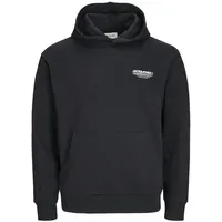 JACK & JONES Hoodie JJOLIVE aus Baumwollmix schwarz S