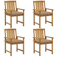 VidaXL Gartenstuhl 57 x 57 x 92 cm beige