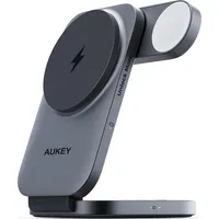 Aukey Magfusion Z 3-in-1 Foldable MagSafe Charging Stand -