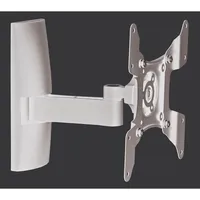 MID.YOU Tv-Wandhalter, Schwarz Metall, 20x23x23 cm Wohnzimmer, TV Möbel,