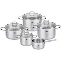 ELO Topfset Jaspis 5tlg. Edelstahl Silber / Grau