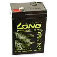 KungLong KUNG LONG Blei-Akkumulator WP4,5-6, 6 V-/4,5 Ah, zyklenfest