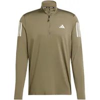 Adidas Herren Own The Run Half-Zip Jacket, Olive strata,