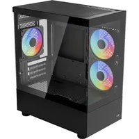 AeroCool Viewport Mini V2 ARGB Mini-Tower Schwarz