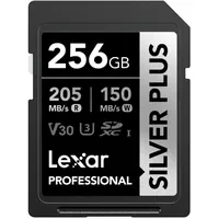 Lexar SD Silver Plus UHS-1 V30 R205/W150MB/s 256GB