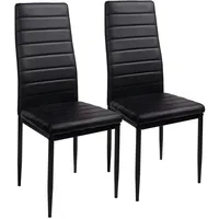 Trisens Esszimmerstühle 2/4/6/8 Set Stuhl Küchenstuhl Wohnzimmerstühle Kunstleder Stühle