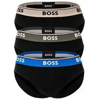 Boss Herren Slip 3er Pack Brief 3P Power,