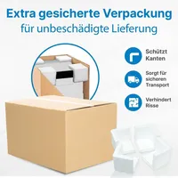 2mgoods - 6er Set 6L robuste Aufbewahrungsboxen mit Deckel